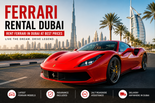 Ferrari Rental Dubai | Rent Ferrari in Dubai at Best Prices